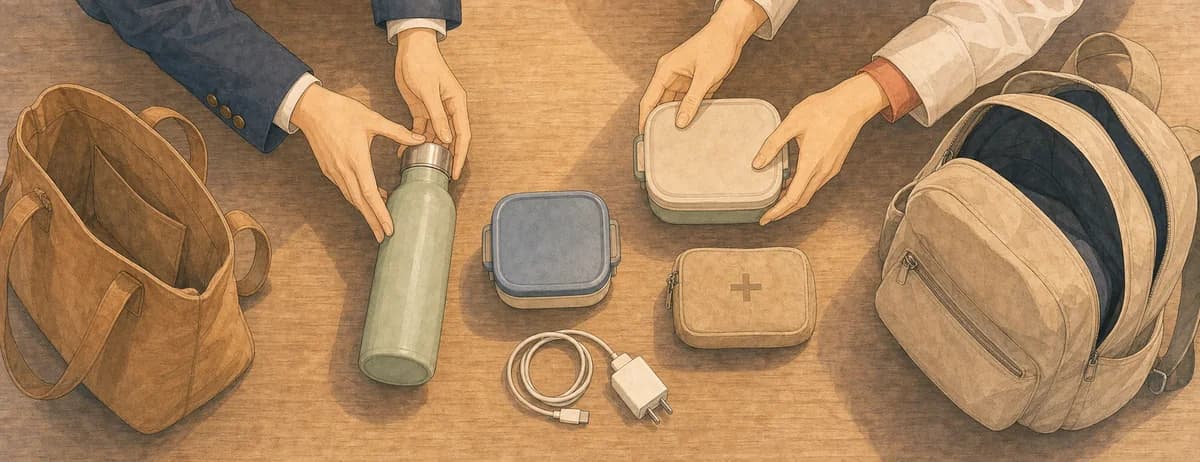 Opening illustration for Story 6, Dividing What to Bring