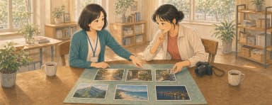 Opening illustration for Story 2, Choosing a Theme