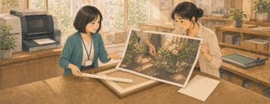 Opening illustration for Story 7, A Photo Too Large