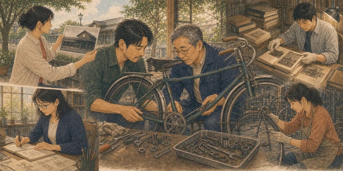 Opening illustration for Story 3, Four Pairs of Hands