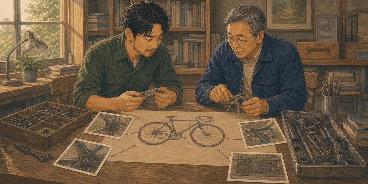 Opening illustration for Story 4, Marks from Different Tools