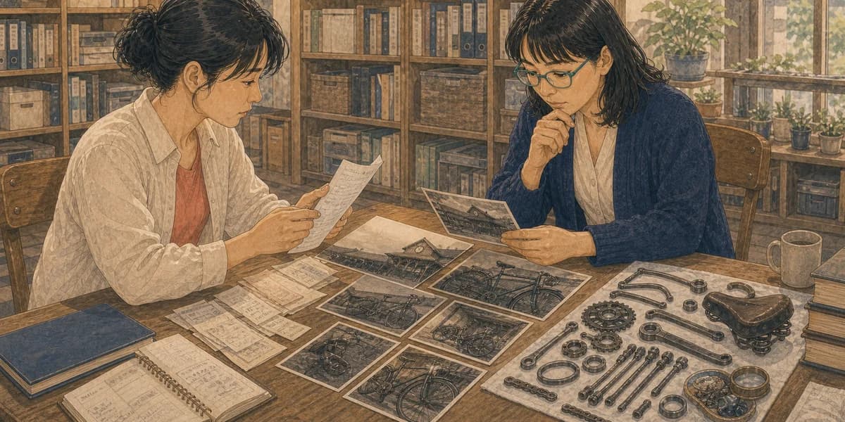 Opening illustration for Story 6, Receipts and Spare Parts