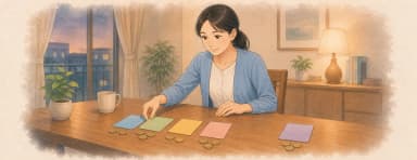 Opening illustration for Story 5, The Monthly Budget