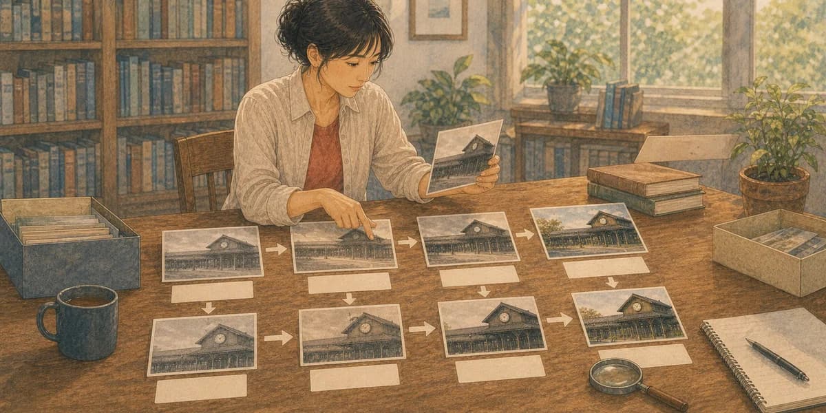 Opening illustration for Story 5, A Visible Correction