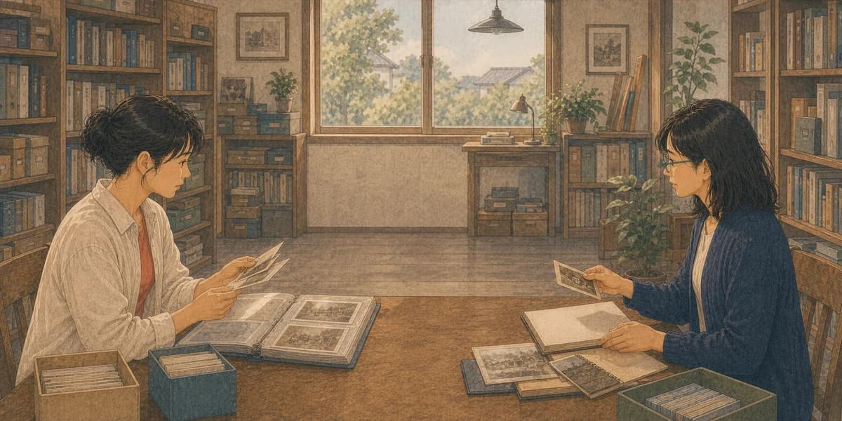 Opening illustration for Story 7, The Gap on the Contents Page