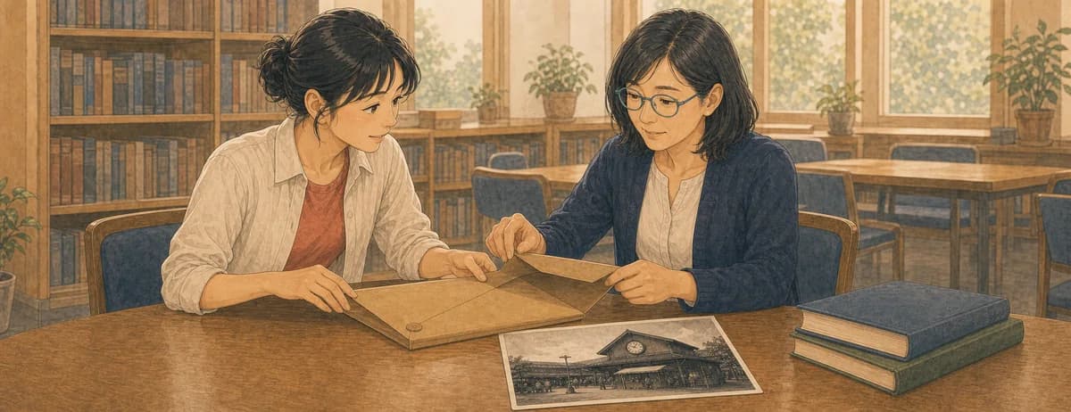 Opening illustration for Story 1, The Envelope After the Gathering