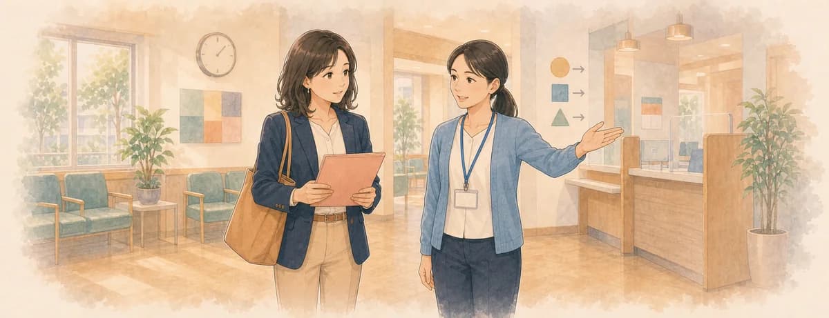 Opening illustration for Story 2, Before the Checkup