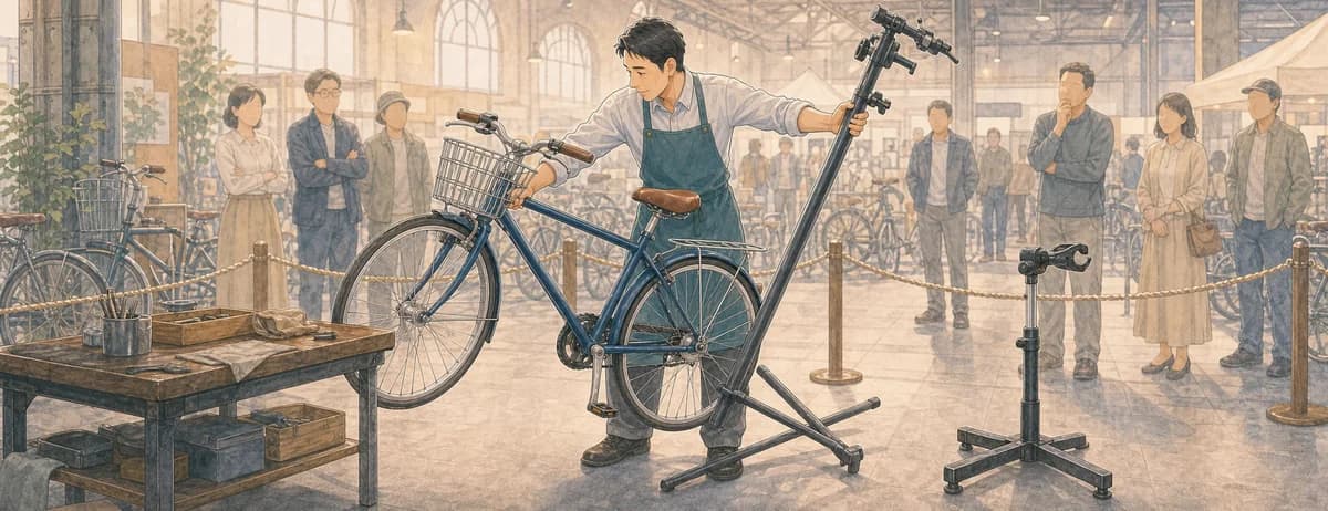 Opening illustration for Story 7, At the Repair Table