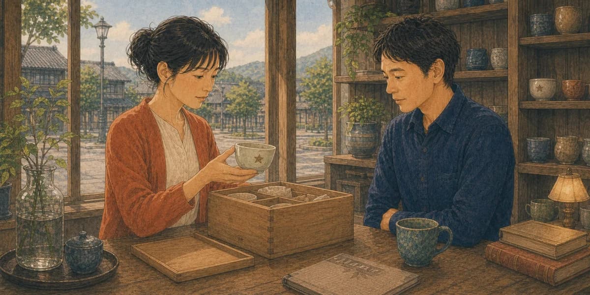Opening illustration for Story 1, The Star-Marked Cup