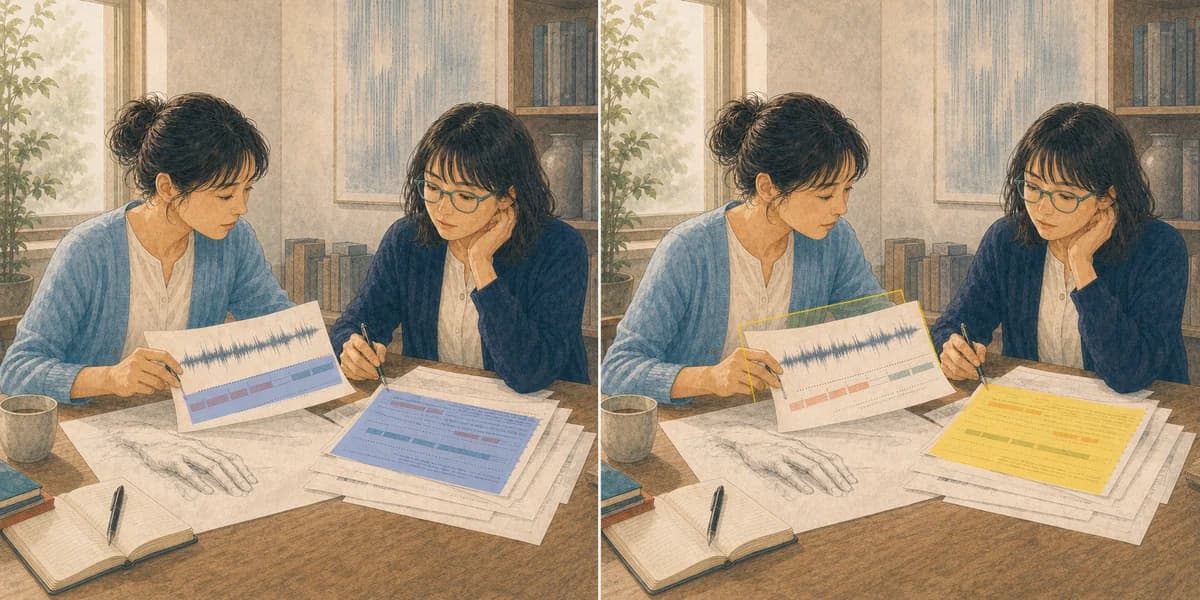 Opening illustration for Story 6, The Meaning Changes with the Condition