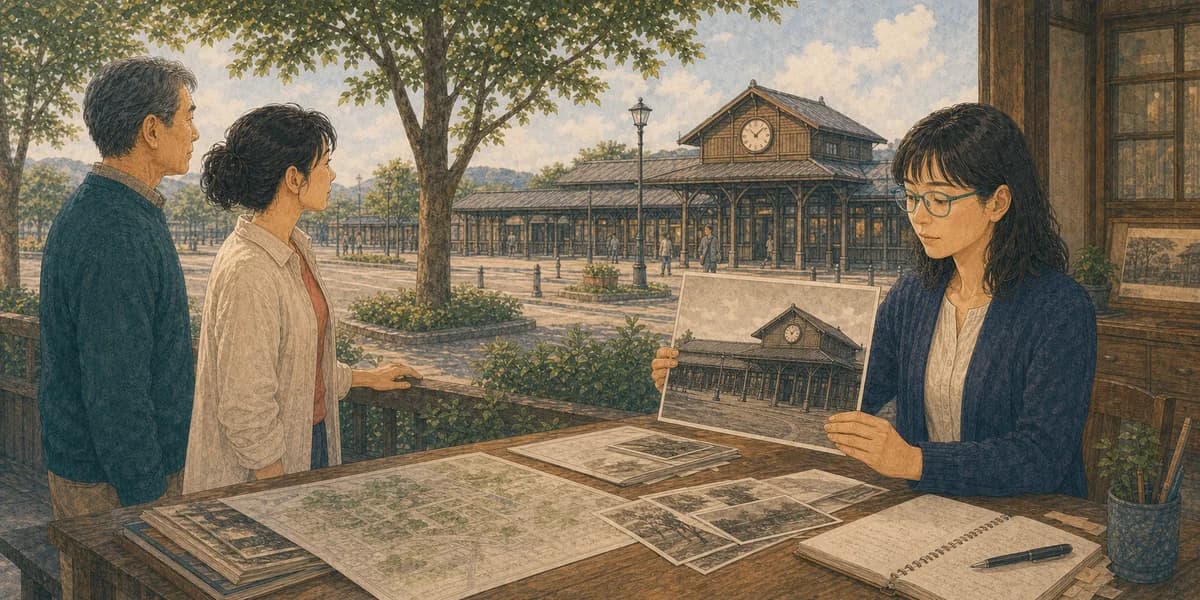 Opening illustration for Story 4, Looking from the Frame