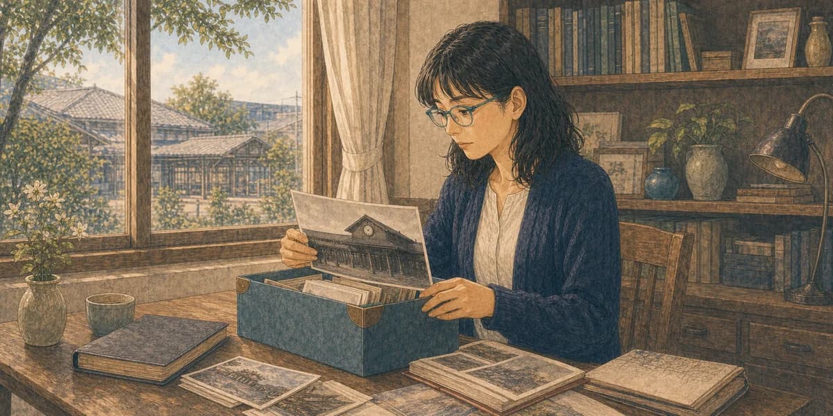 Opening illustration for Story 7, A Memory That Is Still Different