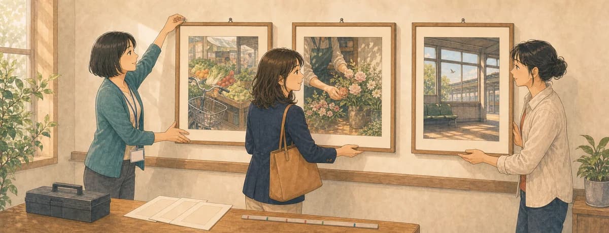 Opening illustration for Story 8, The Order on the Wall