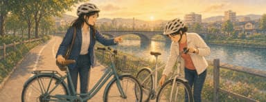 Opening illustration for Story 10, A Morning for Two