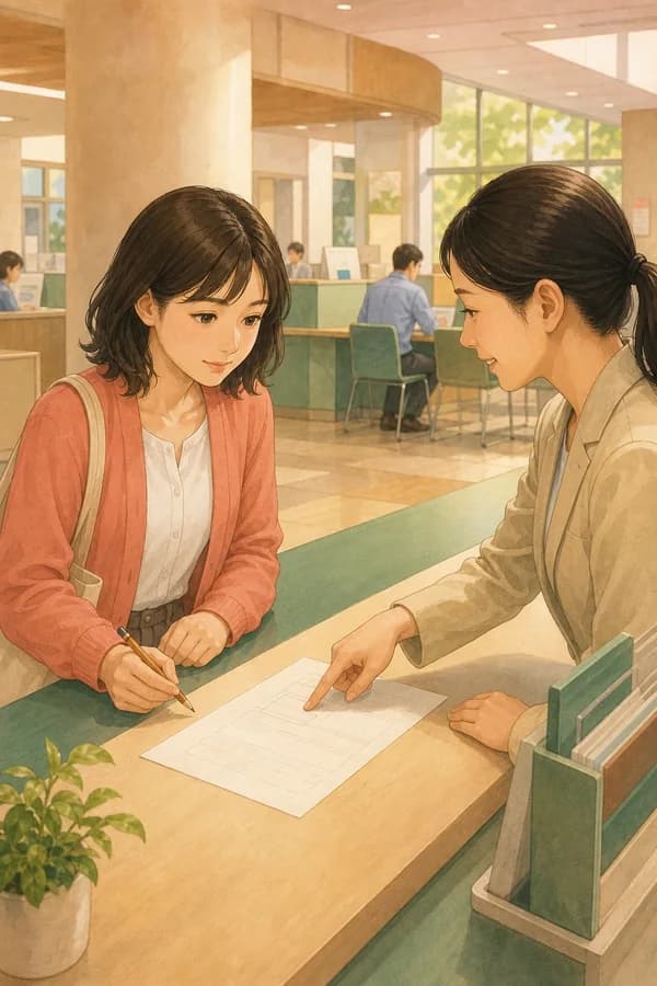 Opening illustration for Story 3, A Question at City Hall