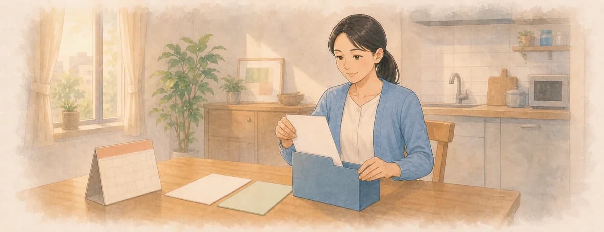 Opening illustration for Story 1, Renewal Notice