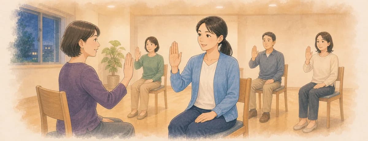 Opening illustration for Story 6, An Evening Class