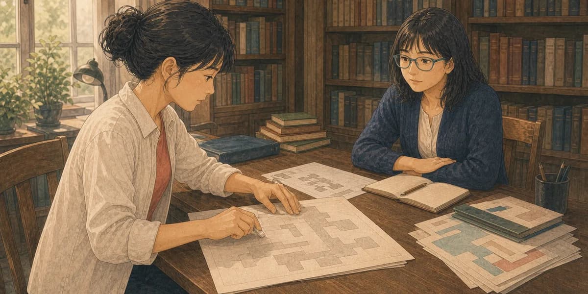 Opening illustration for Story 7, A Road That Is Not Advice