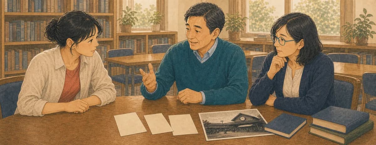 Opening illustration for Story 4, Three Different Dates