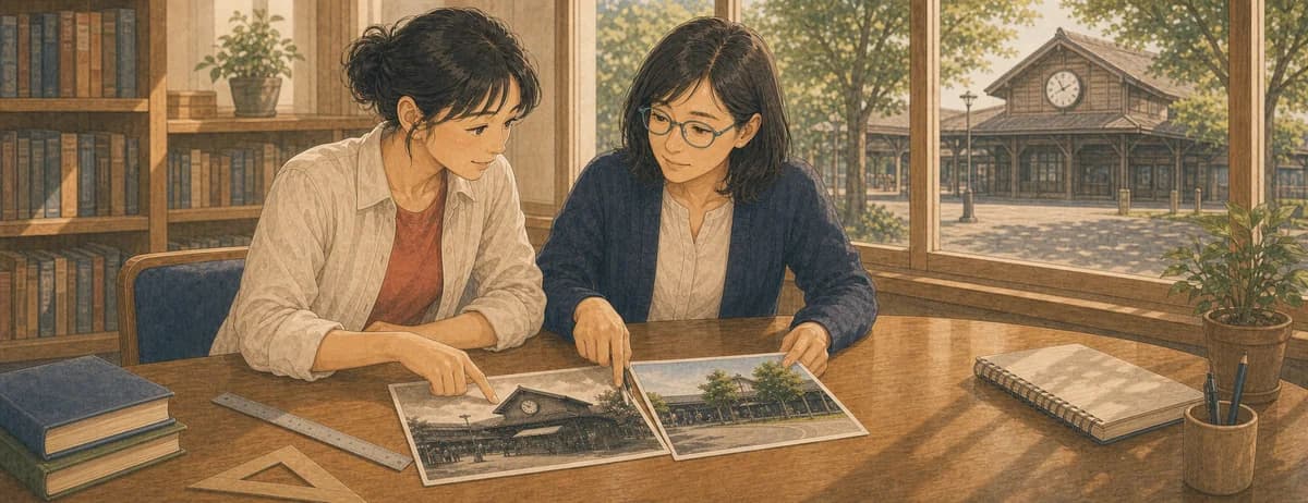 Opening illustration for Story 5, Clothes, Shadows, and Seasons