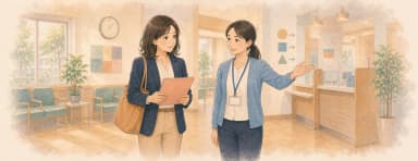 Opening illustration for Story 2, Before the Checkup