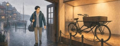 Opening illustration for Story 8, Rain at the Coast