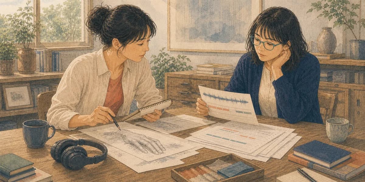 Opening illustration for Story 10, The Page with More Than Words