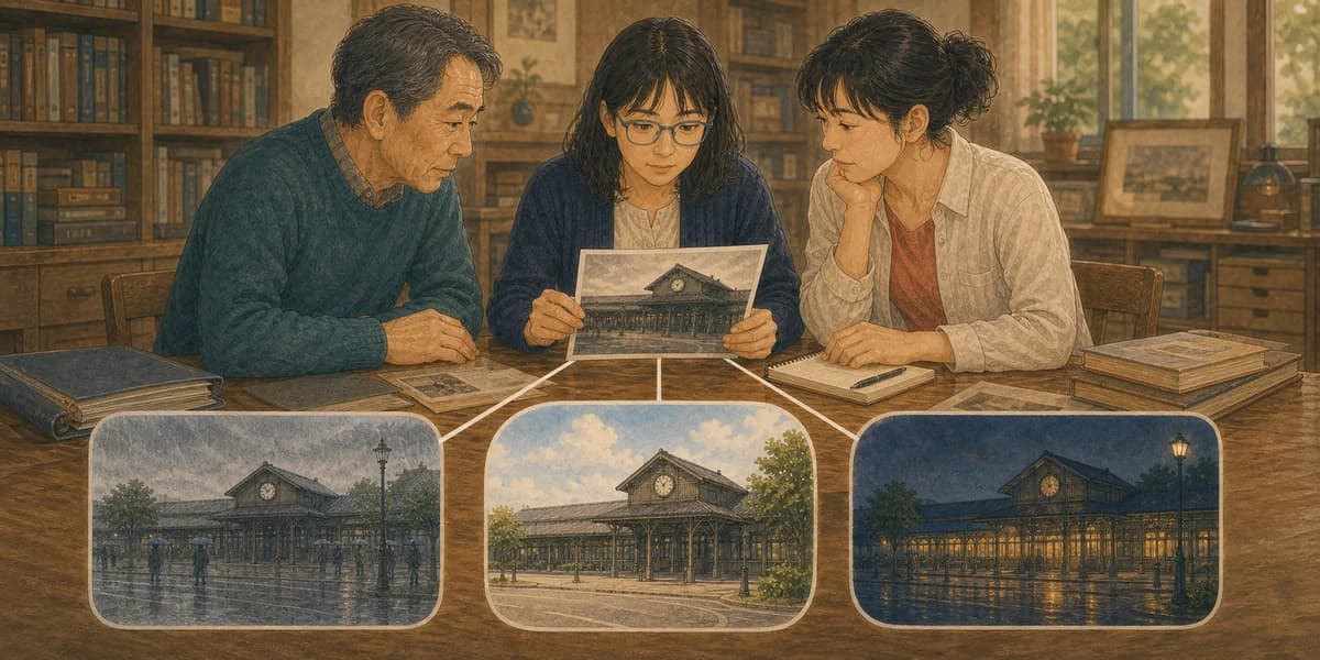 Opening illustration for Story 2, What Three Residents Report
