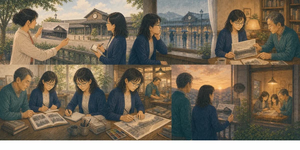Opening illustration for Story 10, One Day, More Than One Truthful View