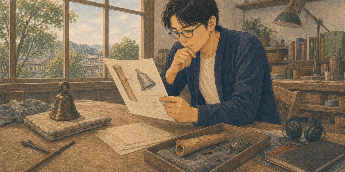 Opening illustration for Story 3, The Shiokaze Repair Note