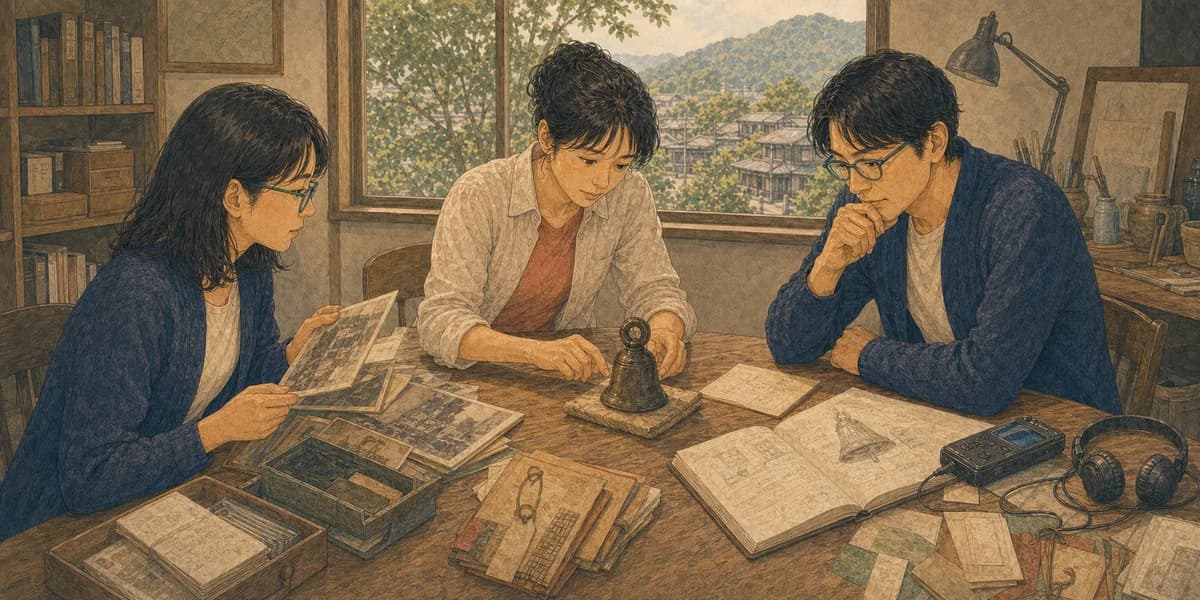 Opening illustration for Story 4, Three Claims of Origin