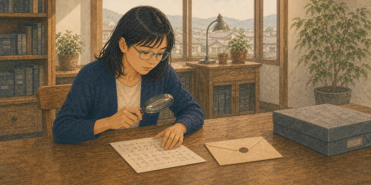 Opening illustration for Story 5, Reading the Instructions Again