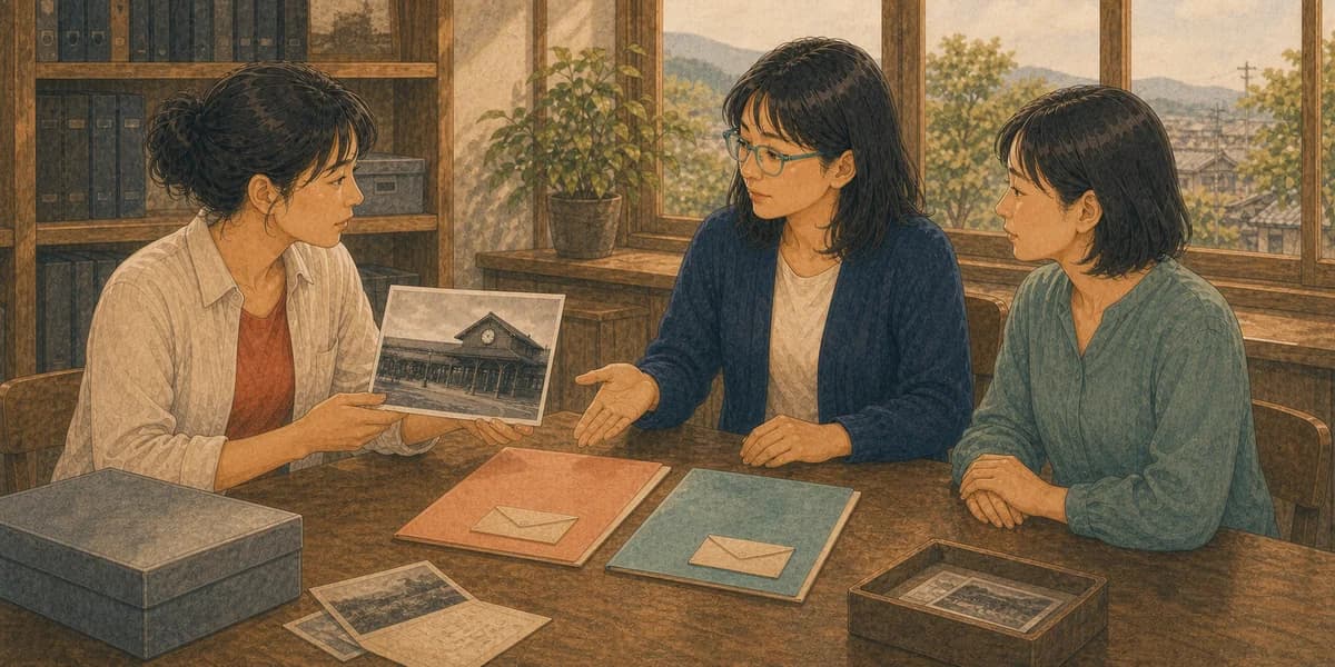 Opening illustration for Story 6, Asking the Contributor