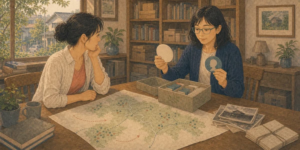 Opening illustration for Story 3, Absence Is Not Silence
